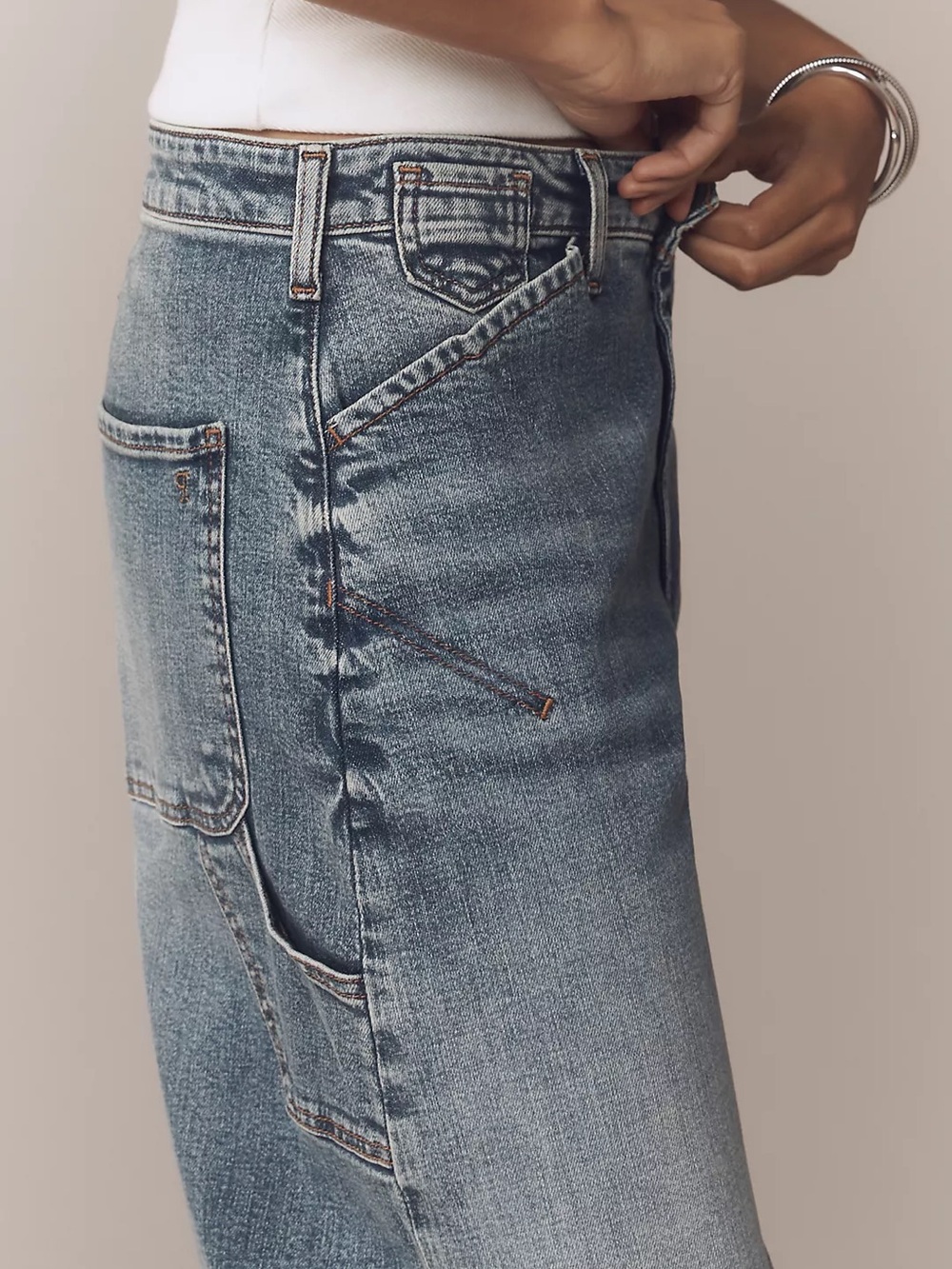 NWT Anthropologie Pilcro Kayden Carpenter Jeans - Picture 4 of 7
